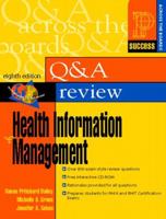 Appleton & Lange's Quick Review: Health Information Management (7th Edition) 0130982571 Book Cover