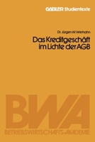 Das Kreditgeschäft im Lichte der AGB 3409012486 Book Cover