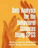 Data Analysis for the Behavioral Sciences Using SPSS 0521635616 Book Cover
