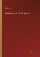 A Malayalam and English Dictionary 3368152688 Book Cover