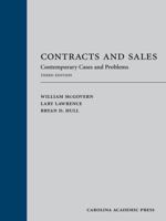 Contracts And Sales: Contemporary Cases And Problems 0820557935 Book Cover