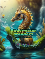 Underwater Wonders: A Marine Coloring Adventure B0CG8547X5 Book Cover