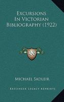 Excursions in Victorian bibliography. 9355340648 Book Cover