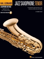 Jazz Saxophone Method: Tenor BK/CD (Hal Leonard Tenor Saxophone Method) 1423426347 Book Cover