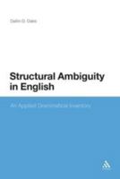 Structural Ambiguity in English: An Applied Grammatical Inventory 144114045X Book Cover