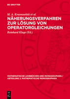 Näherungsverfahren Zur Lösung Von Operatorgleichungen 3112715748 Book Cover