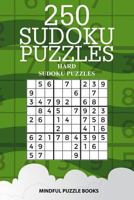250 Sudoku Puzzles: Hard Sudoku Puzzles 1727193075 Book Cover