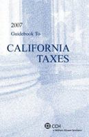 Guidebook to California Taxes (Cch State Guidebooks) 0808015095 Book Cover