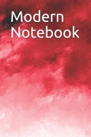 Modern Notebook: Modern Art Notebook 167599143X Book Cover