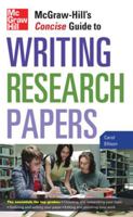 McGraw-Hill's Concise Guide to Writing Research Papers 0071629890 Book Cover