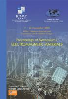 Electromagnetic Materials - Proceedings of the Symposium F 9812383727 Book Cover