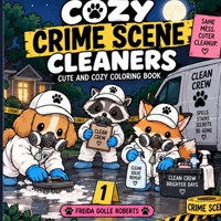Cozy Crime Scene Cleaners: A Cozy and Comfy Coloring Book for Adults and Teens: Featuring Animal Characters Cleaning Crime Scenes with Easy and Simple Designs for Relaxation and Stress Relief B0HJT3HM91 Book Cover