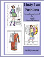 Lindy-Lou Fashions: An Adult Colouring Book 1082408719 Book Cover