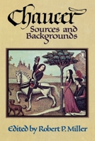 Chaucer: Sources and Background 0195021673 Book Cover