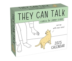 They Can Talk Comics 2025 Day-to-Day Calendar: Pet Me ...with Your Eyes! 152489057X Book Cover