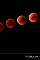 Notebook: Luna Di Sangue, La Luna, La Notte, La Luna Piena taccuino / agenda / quaderno delle annotazioni / diario / libro di scrittura / carnet / zibaldone - 6 x 9 pollici (15,24 x 22,86 cm), 110 pag 1713157918 Book Cover