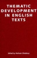 Thematic Developments in English Texts (Open Linguistics) 1855673339 Book Cover