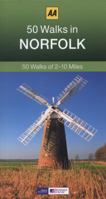 50 Walks in Norfolk 0749574844 Book Cover