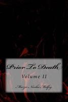 Prior to Death 1495439070 Book Cover