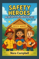 Safety Heroes- Be Ready for Emergencies: Be Prepared. Stay Calm. Be a Safety Hero| Ages 6-10 years old. B0FRZ81KH9 Book Cover