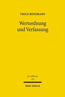 Wertordnung Und Verfassung: Das Grundgesetz Im Kontext Grenzuberschreitender Konstitutionalisierung 3161491068 Book Cover
