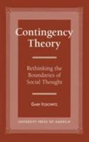 Contingency Theory 0761804439 Book Cover