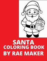 SANTA COLORING BOOK B0CMLZGBHN Book Cover