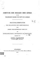 Die Darstellung Der Anbetung Der Heiligen Drei K�nige in Der Toskanischen Malerei 153462712X Book Cover