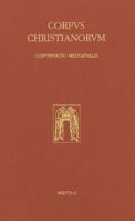 Opera Latina XXXVIII (142-153): In Montepessulano Anno MCCCIX Conscripta, Quibus Epistolae Tres Loco Et Tempore Incerto Adnectuntur 2503557031 Book Cover