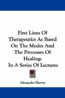 First Lines of Therapeutics 0469643951 Book Cover