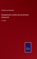 Biographisches Lexikon des Kaiserthums Oesterreich: 13. Theil 337509146X Book Cover