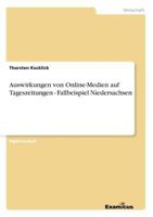 Auswirkungen Von Online-Medien Auf Tageszeitungen 3867467145 Book Cover