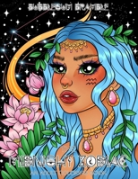 The Midnight Zodiac: An Adult Coloring Book: For Stress Relief and Relaxation B0CN1CCZ4R Book Cover