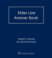 Elder Law Answer Book 0735538883 Book Cover