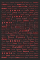 The Perfect Notebook Journal for James : Lined Notebook / Journal 6 X9 120 Pages Matte Finish 1674670036 Book Cover