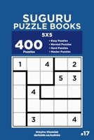 Suguru Puzzle Books - 400 Easy to Master Puzzles 5x5 B098G8XC2C Book Cover