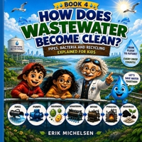 How Does Wastewater Become Clean?: Pipes, Bacteria and Water Treatment Explained for Kids (How does it work?) B0HFS17GS7 Book Cover