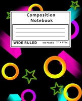 Composition Notebook Wide Ruled: 100 Pages 108912936X Book Cover