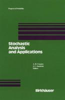 Stochastic Analysis and Applications: Proceedings of the 1989 Lisbon Conference 081763567X Book Cover