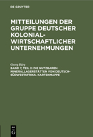Die Nutzbaren Minerallagerstätten Von Deutsch-Südwestafrika. Kartenmappe 3111173623 Book Cover