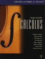Calclabs with Maple for Stewart S Single Variable Calculus: Concepts and Contexts, 3rd 0495560626 Book Cover