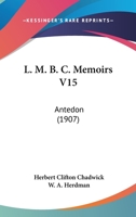 L. M. B. C. Memoirs V15: Antedon 1166422615 Book Cover