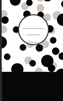 P�nktchens Ideenbuch Black & Grey: ♥ Dein zauberhaftes Notizbuch ♥ mit 50 gepunkteten / dotted Seiten in cream - 12,7 x 0,3 x 20,3 cm (ca. A5 Format) 1695354338 Book Cover