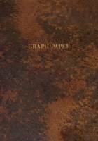 Graph Paper: Executive Style Composition Notebook - Vintage Brown Leather Style, Softcover 7 x 10 - 100 pages (Office Essentials) 1691079898 Book Cover