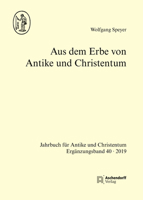 Aus Dem Erbe Von Antike Und Christentum 3402108119 Book Cover