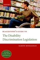 Blackstone's Guide to the Disability Discrimination Legislation 0199279195 Book Cover