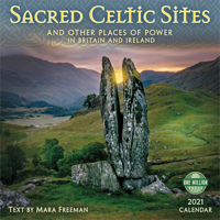 Sacred Celtic Sites 2021 Wall Calendar: And Other Places of Power in Britain and Ireland 1631366823 Book Cover