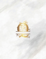 Q: Monogram Initial Weekly Academic Planner Marble 8.5 x 11 165567563X Book Cover