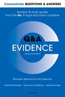 Concentrate Questions and Answers Evidence: Law Q&A Revision and Study Guide (Concentrate Questions & Answers) 0198819900 Book Cover