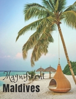 Magnificent Maldives: Coffee Table Photography Book – A Large Tour Picture Book of Maldives Island – Maldives Travel Guide & Coffee Table Photo Album Book - Maldives Gift for Adventurer B08JF17KHT Book Cover